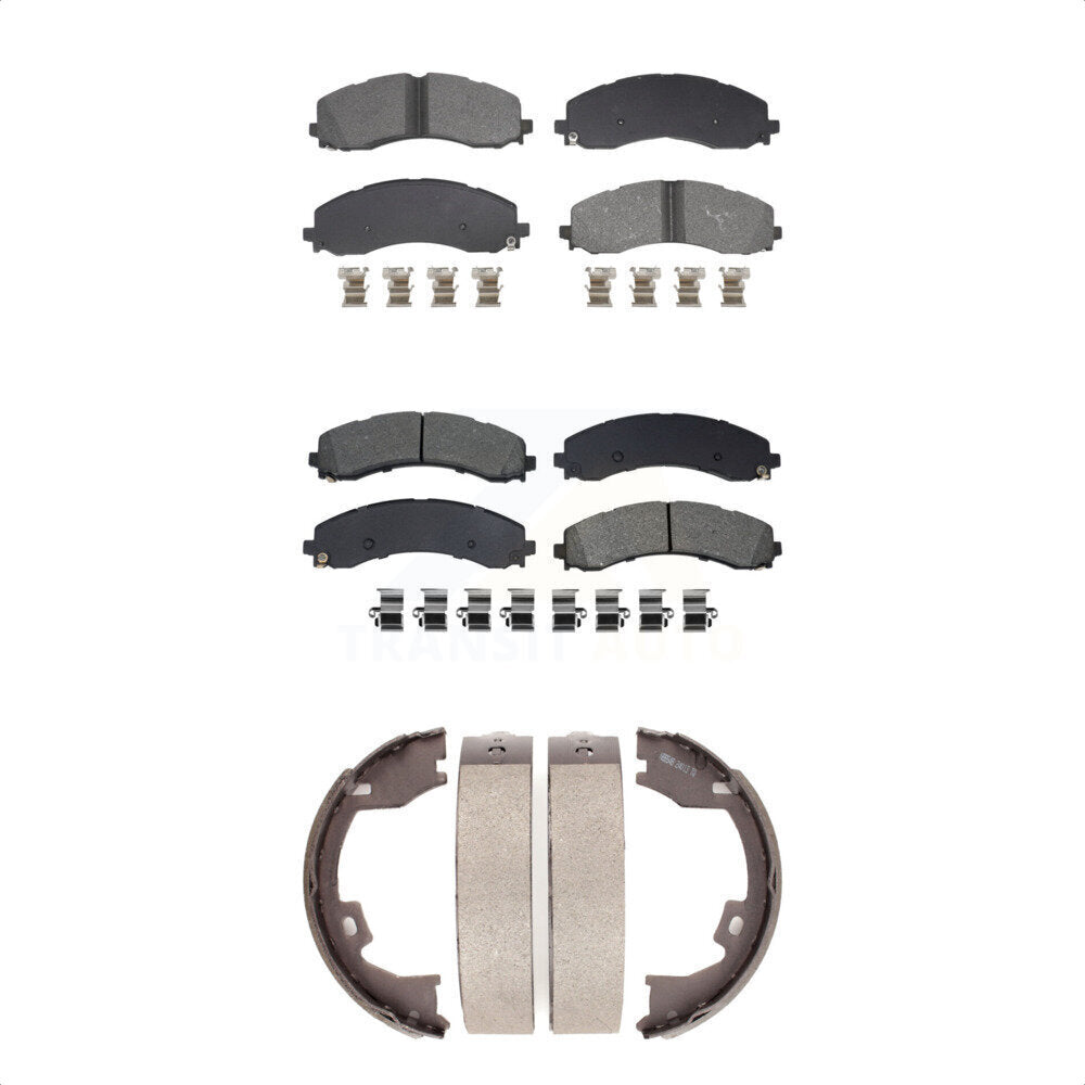 Transit Auto KSN-100977 Disc Brake Pad for 2019-2021 Ram 3500 - Front and Rear