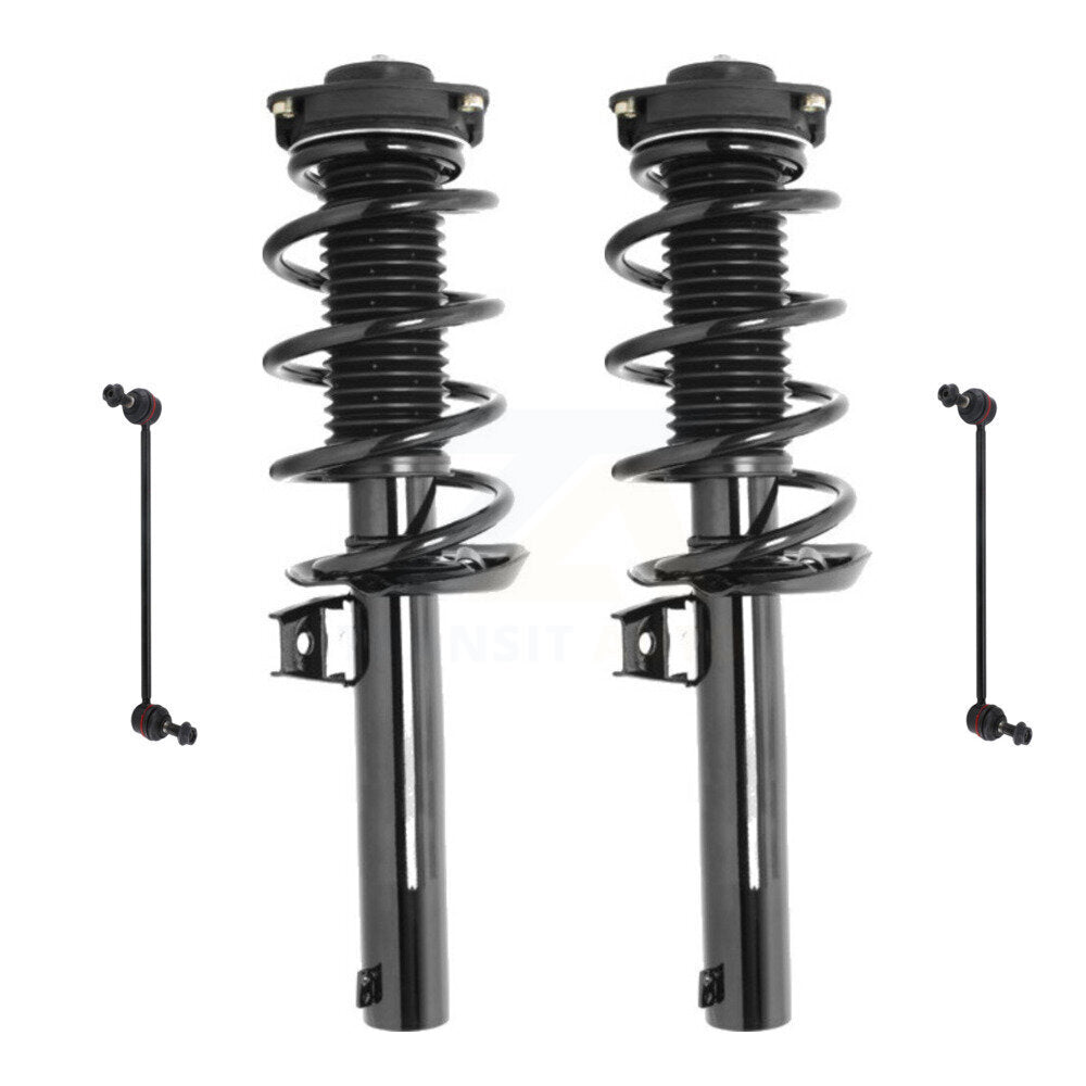 Transit Auto KSS-100485 Suspension Strut and Coil Spring Assembly for 2009-2018 Volkswagen Tiguan Limited, Volkswagen Tiguan - Front
