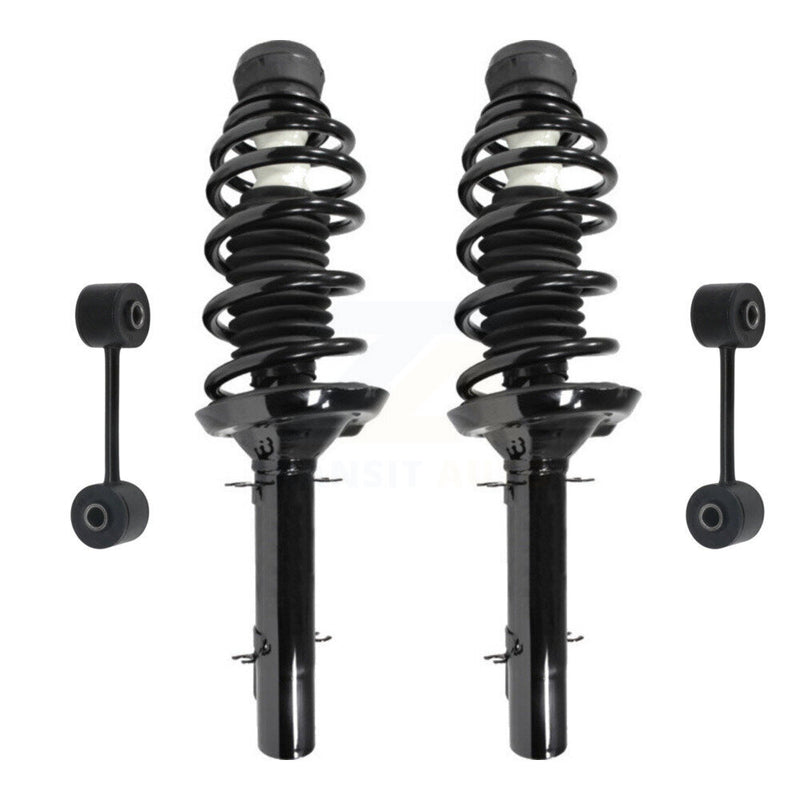 Transit Auto KSS-100490 Suspension Strut and Coil Spring Assembly for 2000-2009 Volkswagen Golf City, Volkswagen Jetta City and More - Front