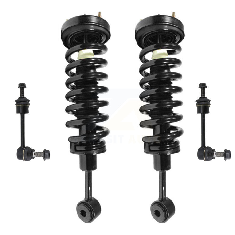 Transit Auto KSS-100502 Suspension Strut and Coil Spring Assembly for 2004 Ford F-150 - Front