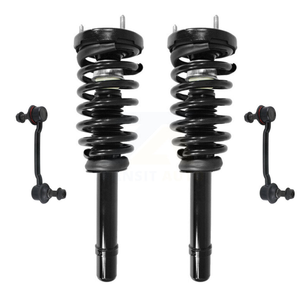 Transit Auto KSS-100521 Suspension Strut and Coil Spring Assembly for 2006-2011 Hyundai Azera, Hyundai Sonata - Front