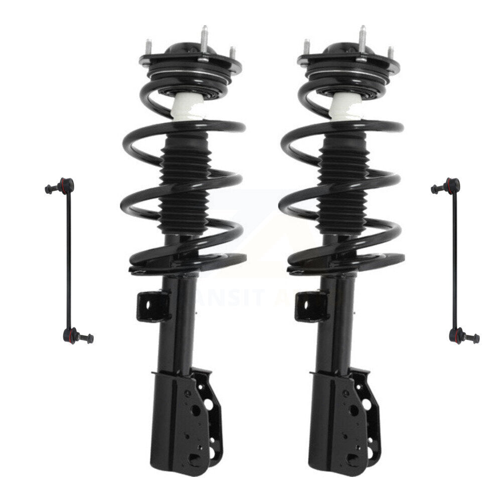 Transit Auto KSS-100527 Suspension Strut and Coil Spring Assembly for 2013-2017 GMC Acadia Limited, Buick Enclave and More - Front
