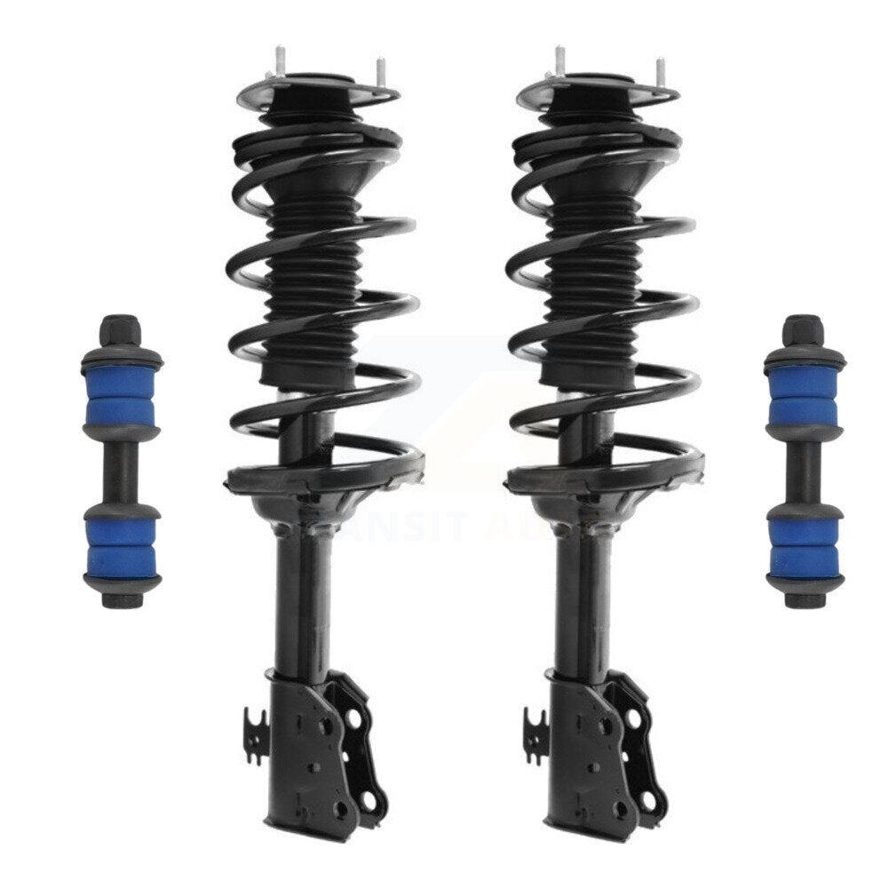 Transit Auto KSS-100529 Suspension Strut and Coil Spring Assembly for 2000-2005 Toyota Echo - Front