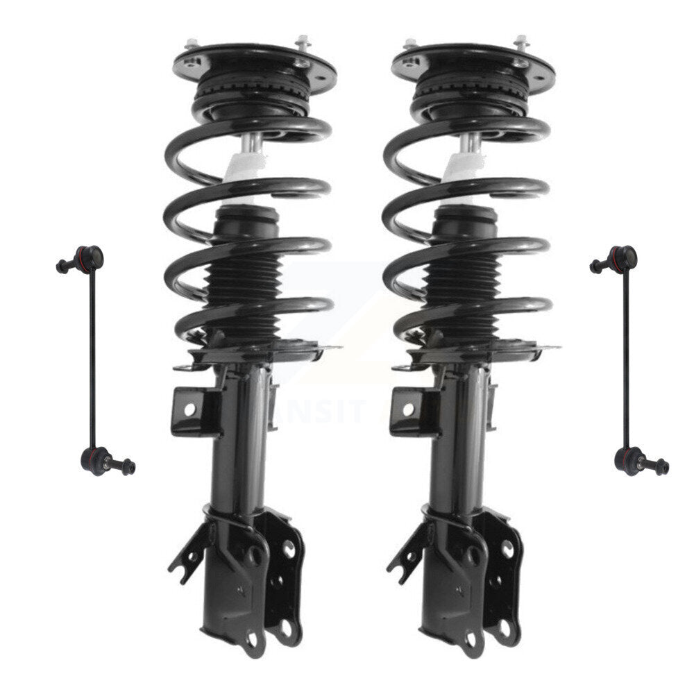 Transit Auto KSS-100531 Suspension Strut and Coil Spring Assembly for 2013-2020 Ford Fusion - Front