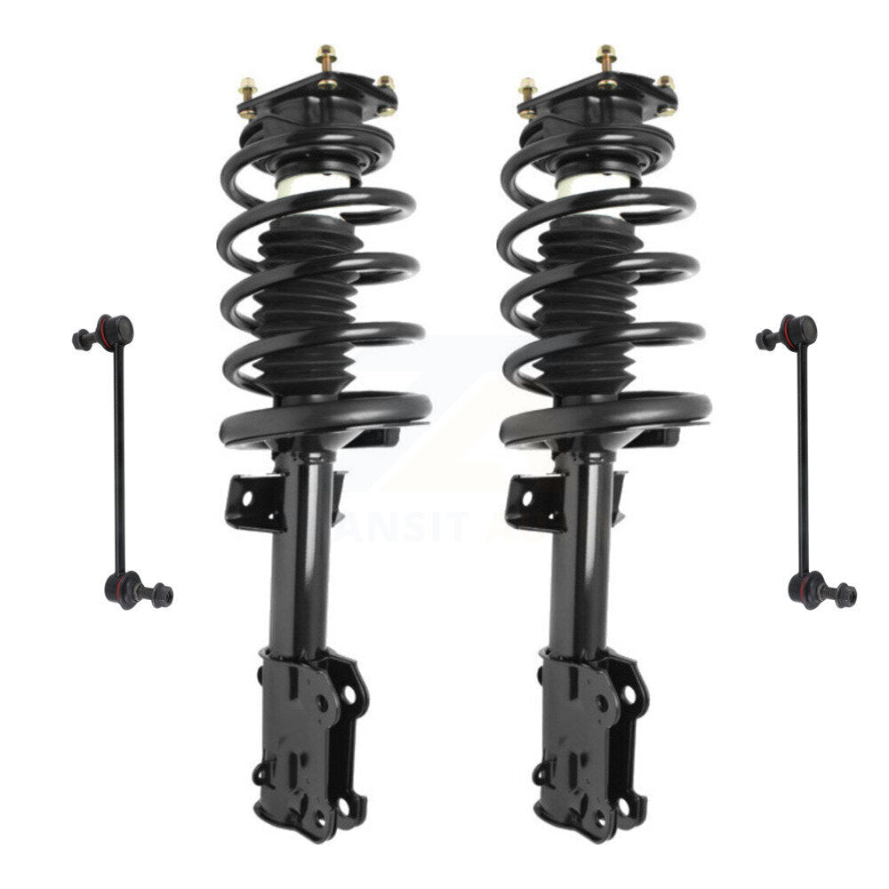 Transit Auto KSS-100534 Suspension Strut and Coil Spring Assembly for 2011-2014 Ford Mustang - Front
