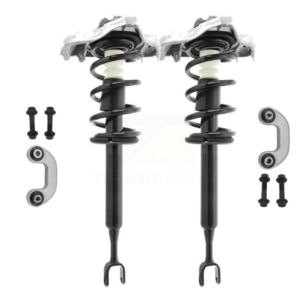 Transit Auto KSS-100542 Suspension Strut and Coil Spring Assembly for 2002-2008 Audi A4, Audi A4 Quattro - Front