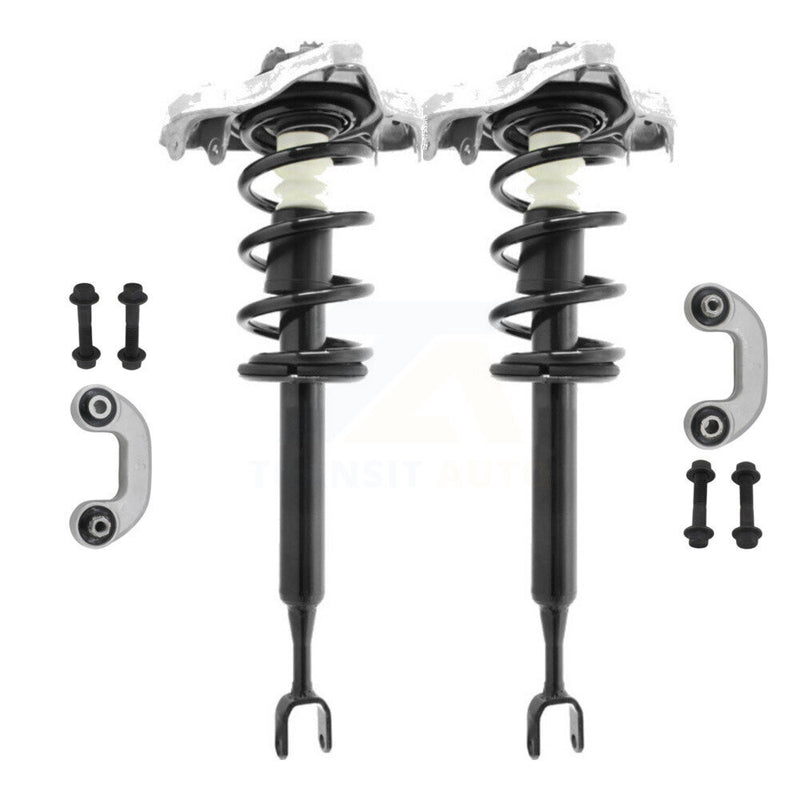 Transit Auto KSS-100542 Suspension Strut and Coil Spring Assembly for 2002-2008 Audi A4, Audi A4 Quattro - Front