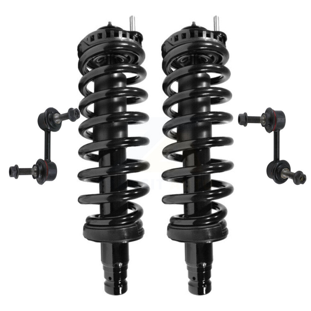 Transit Auto KSS-100543 Suspension Strut and Coil Spring Assembly for 2002-2003 Isuzu Ascender, Chevrolet Trailblazer and More - Front