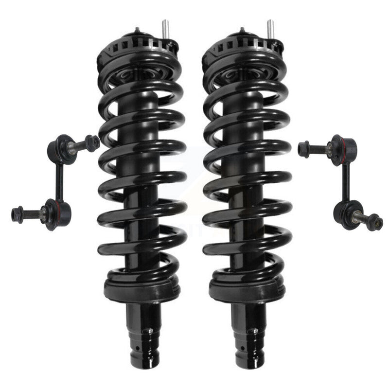 Transit Auto KSS-100543 Suspension Strut and Coil Spring Assembly for 2002-2003 Isuzu Ascender, Chevrolet Trailblazer and More - Front