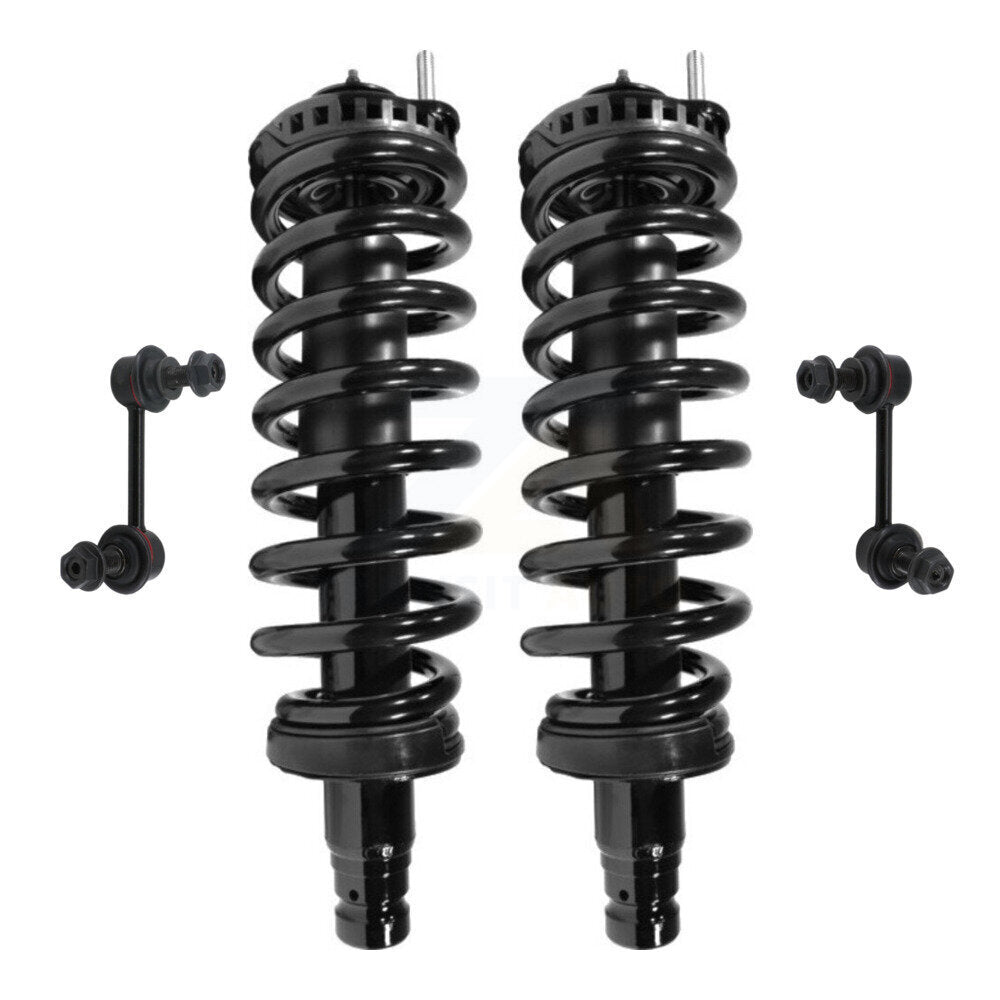 Transit Auto KSS-100544 Suspension Strut and Coil Spring Assembly for 2004-2009 Saab 9-7x, Buick Rainier and More - Front