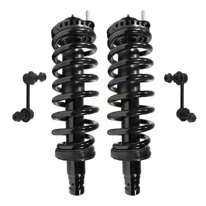 Transit Auto KSS-100544 Suspension Strut and Coil Spring Assembly for 2004-2009 Saab 9-7x, Buick Rainier and More - Front