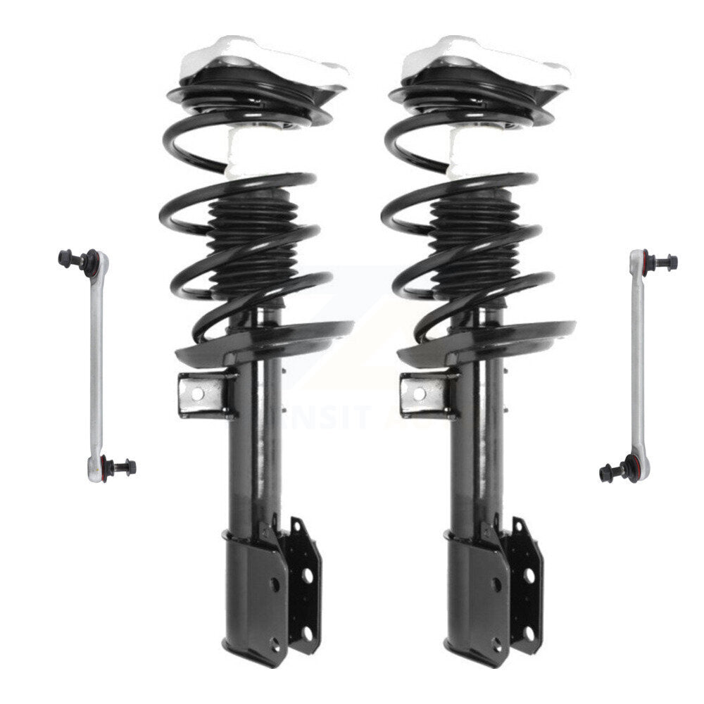 Transit Auto KSS-100548 Suspension Strut and Coil Spring Assembly for 2010-2015 Mercedes-Benz GLK250, Mercedes-Benz GLK350 - Front