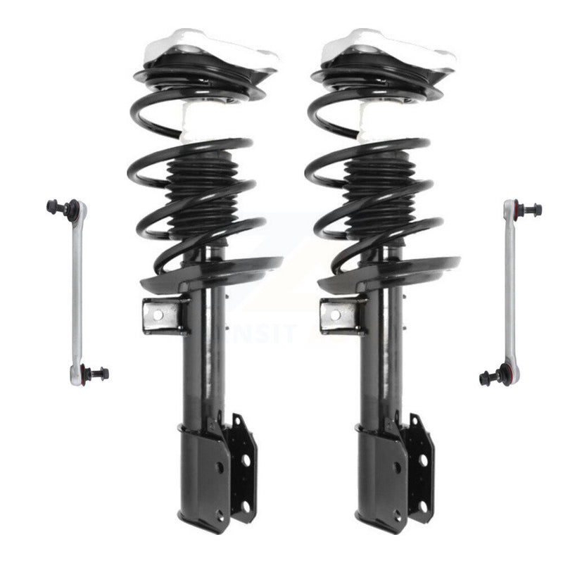 Transit Auto KSS-100548 Suspension Strut and Coil Spring Assembly for 2010-2015 Mercedes-Benz GLK250, Mercedes-Benz GLK350 - Front