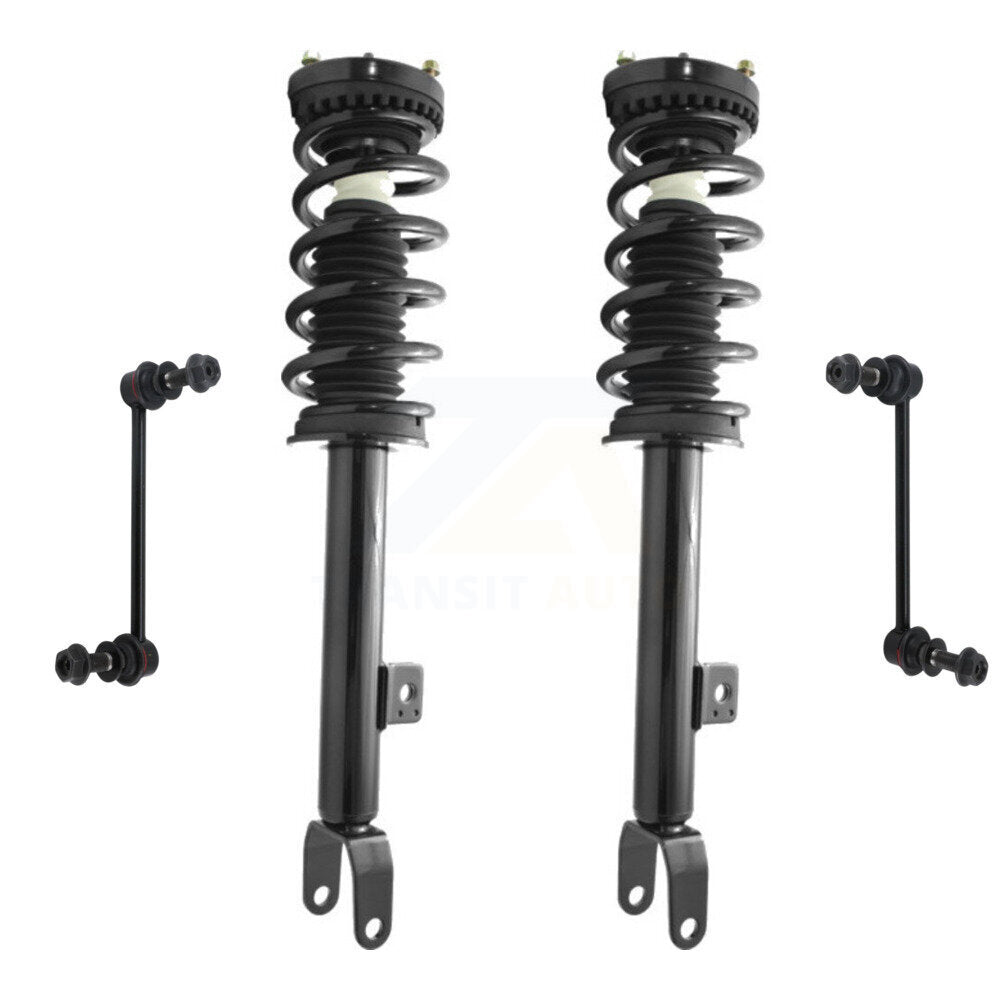 Transit Auto KSS-100552 Suspension Strut and Coil Spring Assembly for 2011-2019 Chrysler 300 - Front