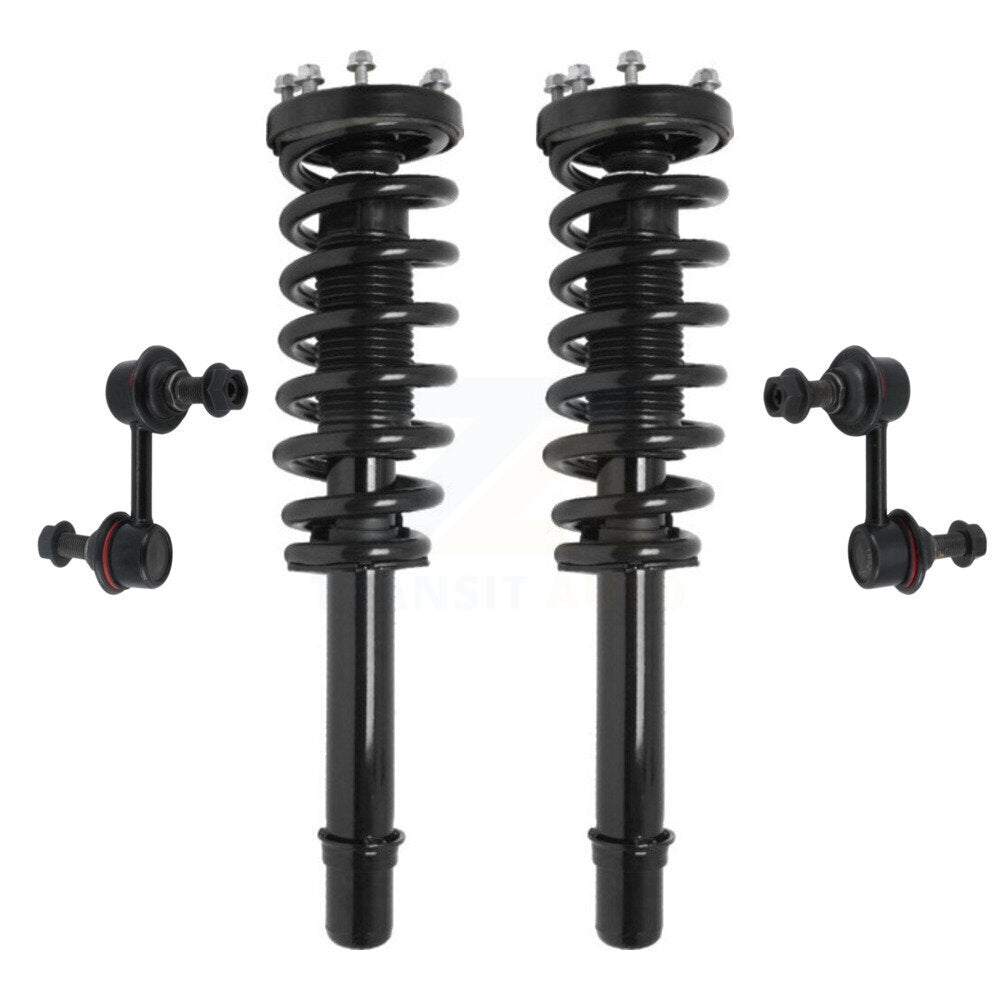 Transit Auto KSS-100555 Suspension Strut and Coil Spring Assembly for 2007-2008 Acura TL - Front