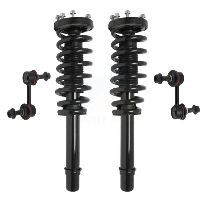 Transit Auto KSS-100556 Suspension Strut and Coil Spring Assembly for 2004-2006 Acura TL - Front