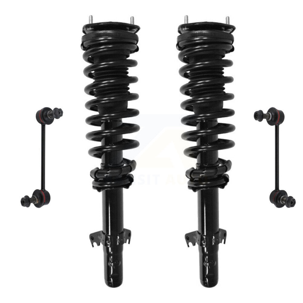 Transit Auto KSS-100558 Suspension Strut and Coil Spring Assembly for 2003-2010 Ford Fusion, Lincoln MKZ and More - Front