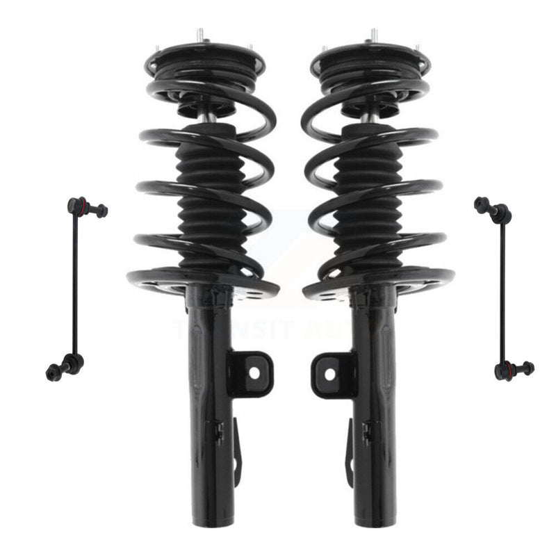 Transit Auto KSS-100560 Suspension Strut and Coil Spring Assembly for 2010-2012 Ford Flex - Front