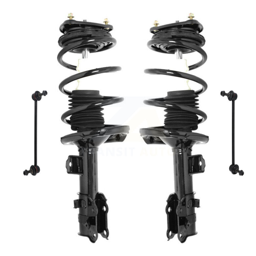 Transit Auto KSS-100567 Suspension Strut and Coil Spring Assembly for 2006-2011 Hyundai Accent, Kia Rio, Kia Rio5 - Front