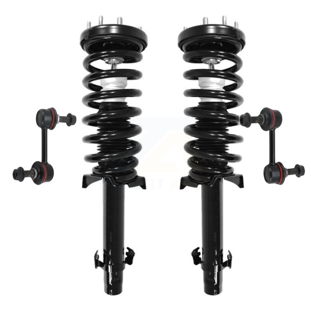 Transit Auto KSS-100573 Suspension Strut and Coil Spring Assembly for 2008-2012 Honda Accord - Front