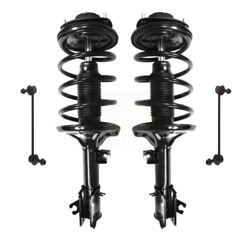 Transit Auto KSS-100577 Suspension Strut and Coil Spring Assembly for 2001-2006 Hyundai Santa Fe - Front