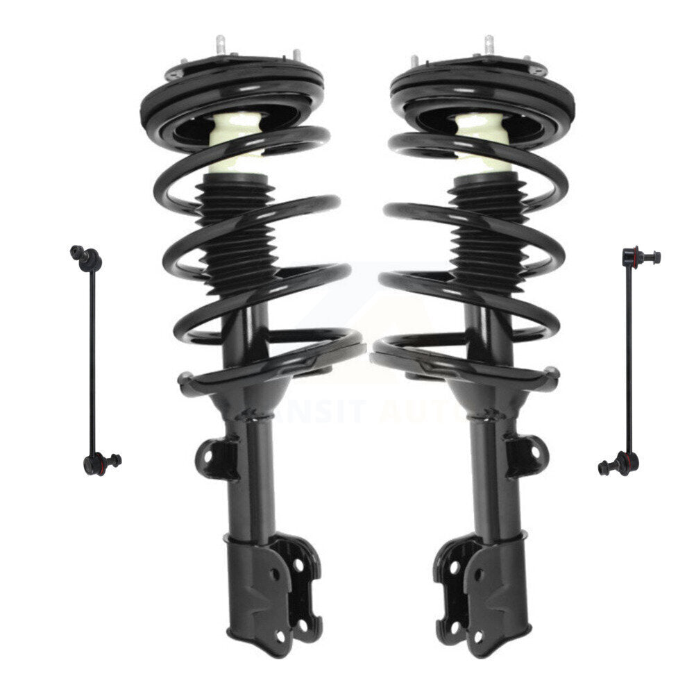 Transit Auto KSS-100578 Suspension Strut and Coil Spring Assembly for 2007-2009 Hyundai Santa Fe - Front