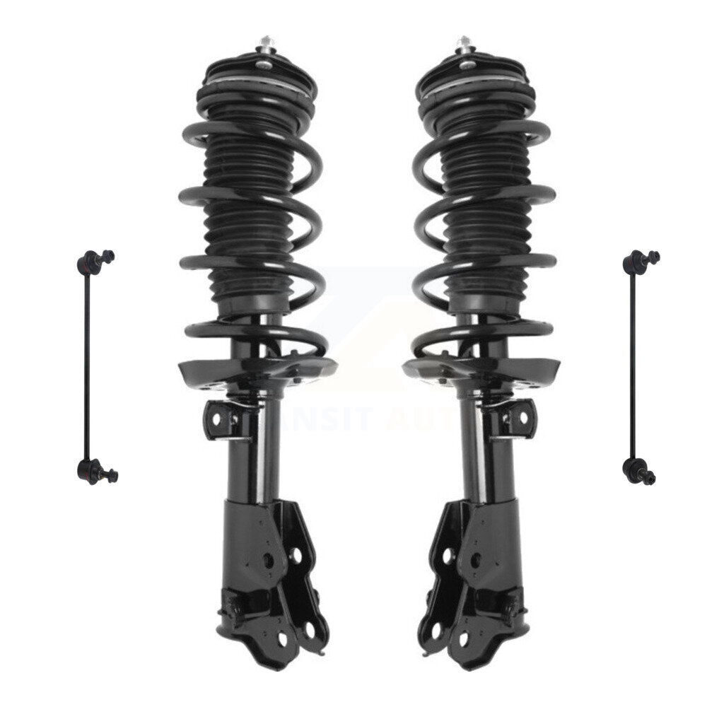 Transit Auto KSS-100581 Suspension Strut and Coil Spring Assembly for 2012-2015 Honda Civic - Front