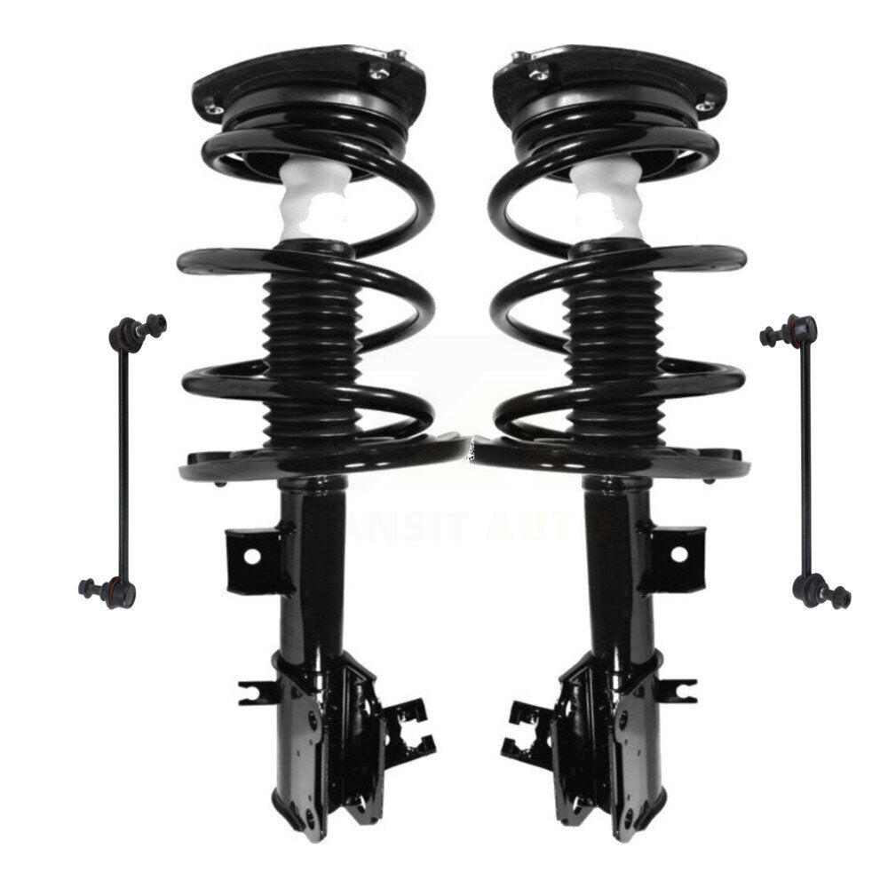 Transit Auto KSS-100583 Suspension Strut and Coil Spring Assembly for 2009-2014 Nissan Maxima - Front