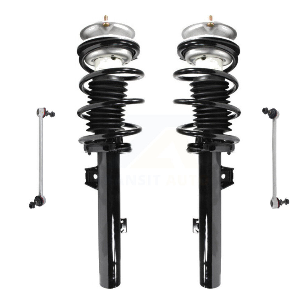 Transit Auto KSS-100584 Suspension Strut and Coil Spring Assembly for 2006-2013 BMW 135is, BMW 328i and More - Front
