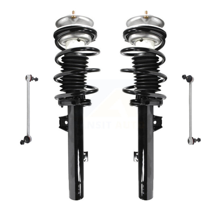 Transit Auto KSS-100584 Suspension Strut and Coil Spring Assembly for 2006-2013 BMW 135is, BMW 328i and More - Front