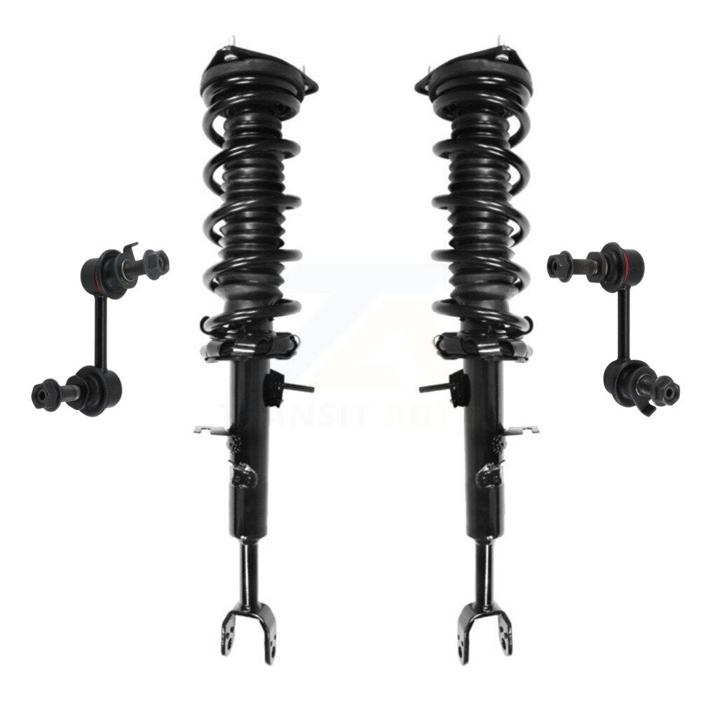 Transit Auto KSS-100586 Suspension Strut and Coil Spring Assembly for 2003-2009 Nissan 350Z, INFINITI G35 - Front