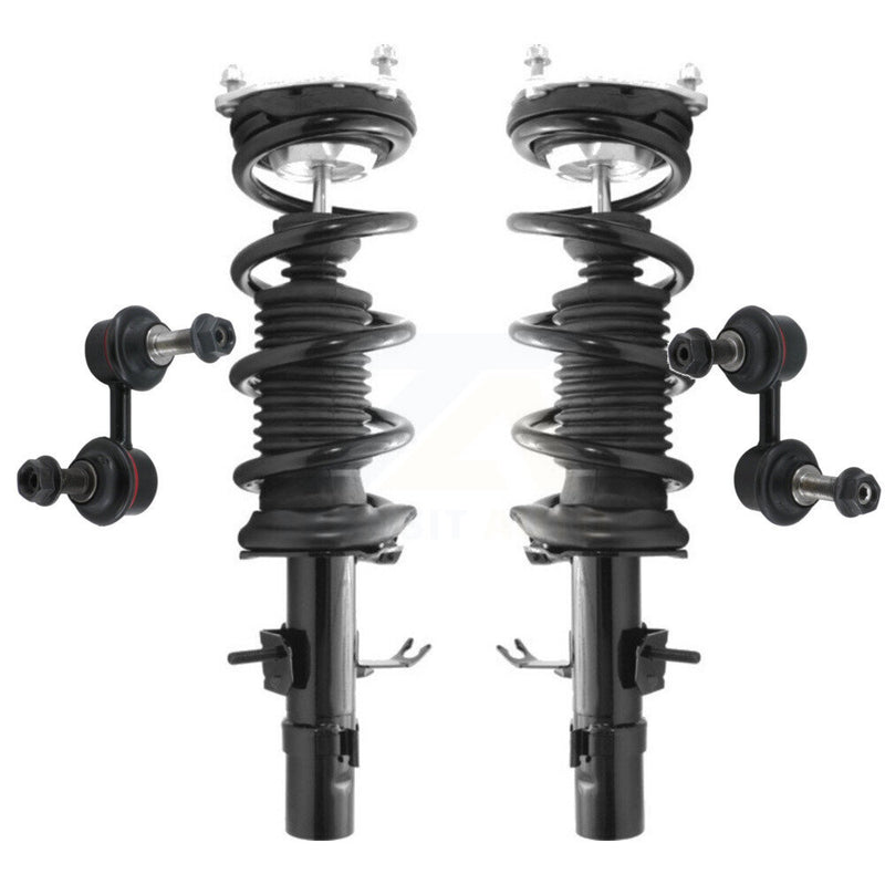 Transit Auto KSS-100587 Suspension Strut and Coil Spring Assembly for 2009-2017 INFINITI Q60, INFINITI G37 - Front
