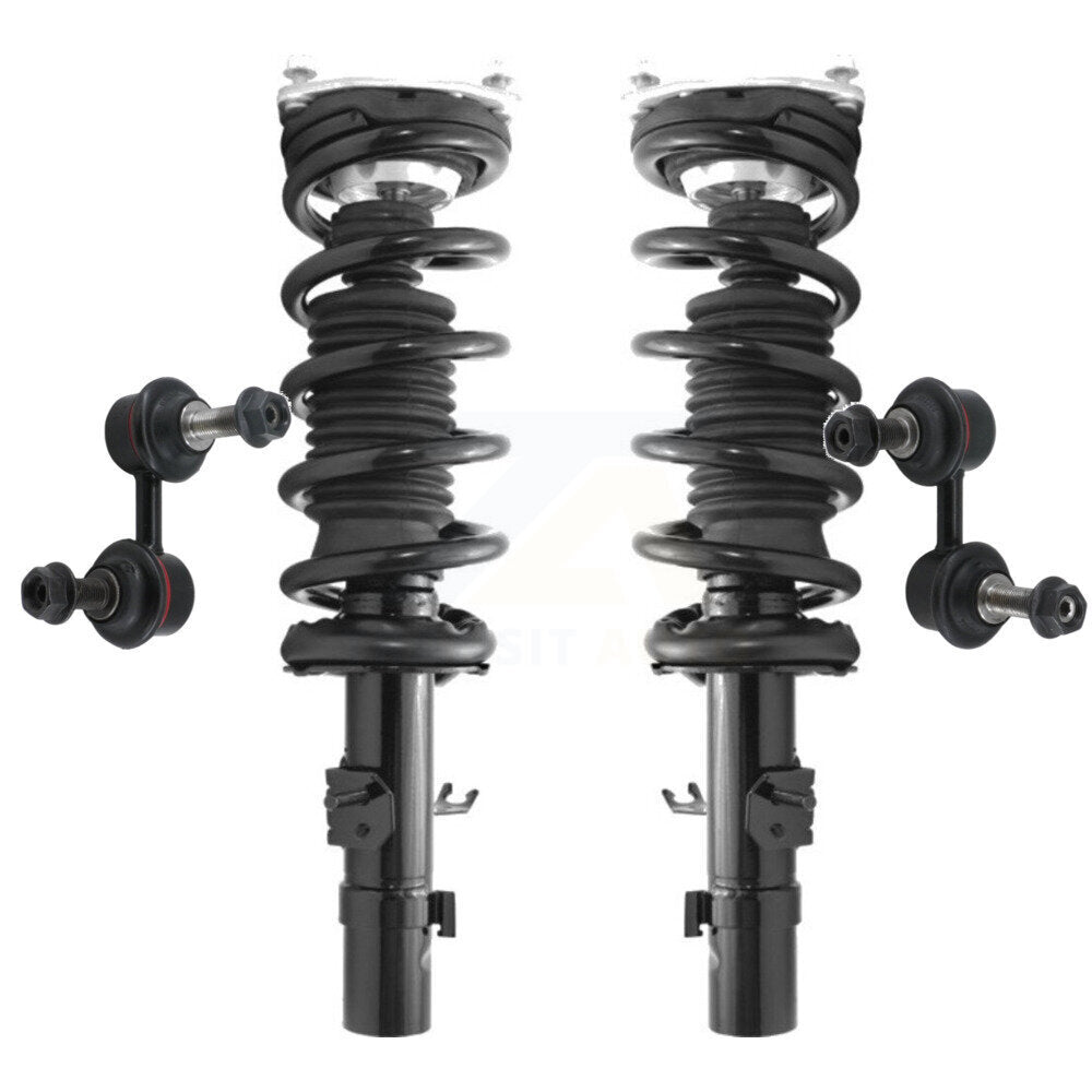 Transit Auto KSS-100589 Suspension Strut and Coil Spring Assembly for 2007-2015 INFINITI Q40, INFINITI G25 and More - Front