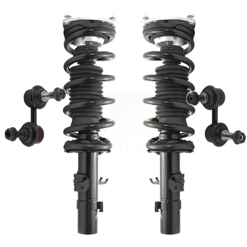 Transit Auto KSS-100589 Suspension Strut and Coil Spring Assembly for 2007-2015 INFINITI Q40, INFINITI G25 and More - Front