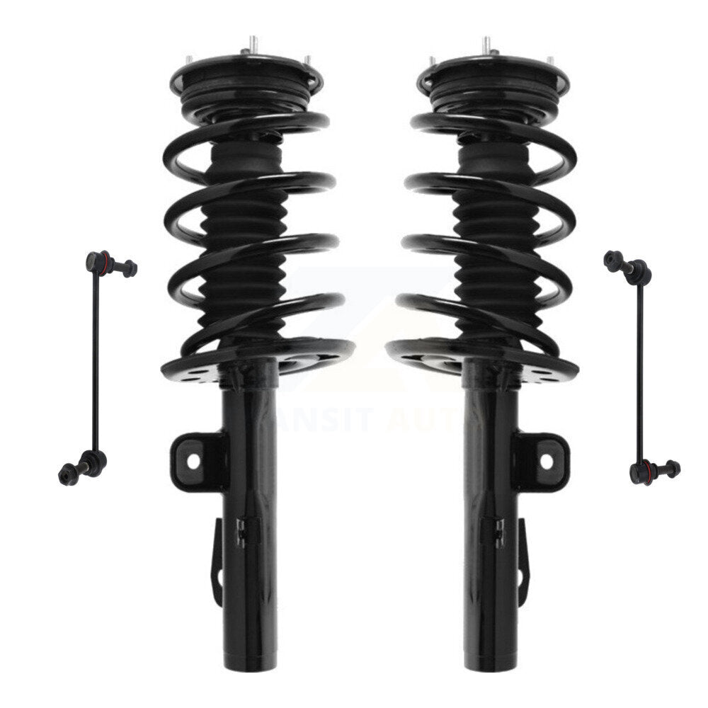 Transit Auto KSS-100594 Suspension Strut and Coil Spring Assembly for 2010-2012 Ford Taurus - Front