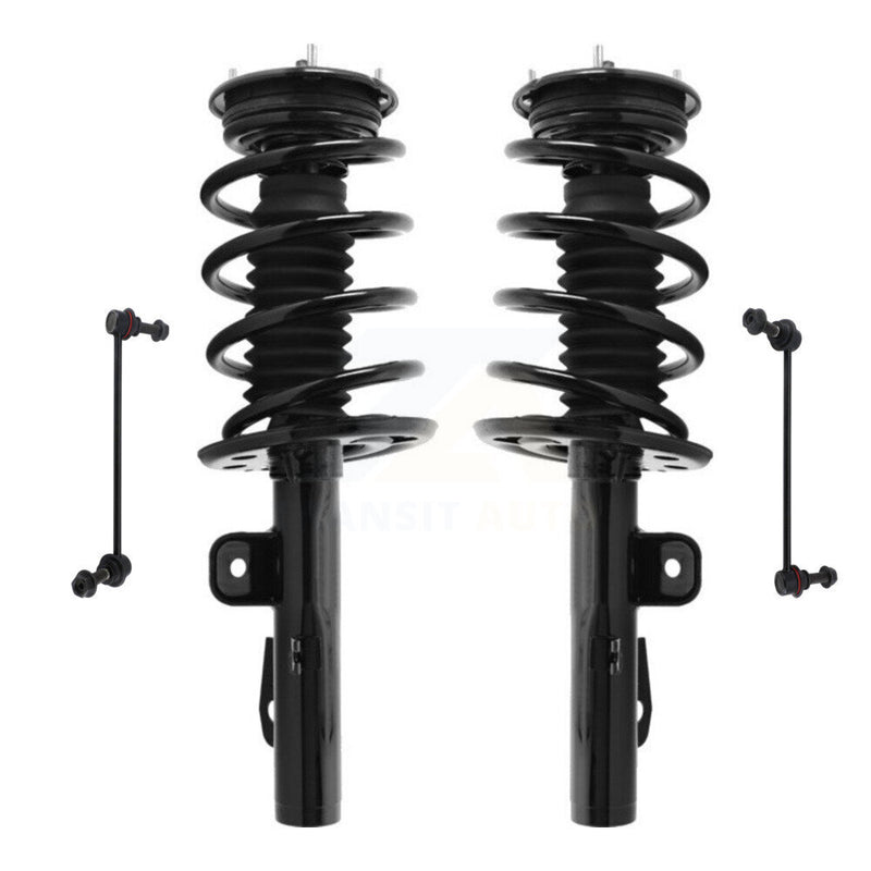 Transit Auto KSS-100594 Suspension Strut and Coil Spring Assembly for 2010-2012 Ford Taurus - Front