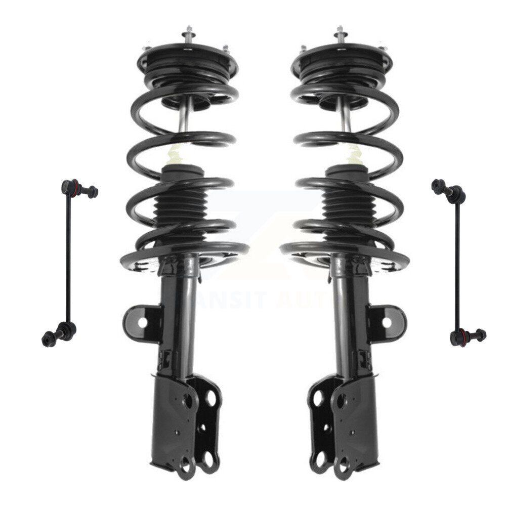 Transit Auto KSS-100595 Suspension Strut and Coil Spring Assembly for 2013-2019 Ford Taurus - Front