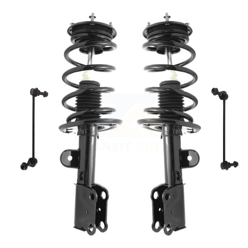 Transit Auto KSS-100595 Suspension Strut and Coil Spring Assembly for 2013-2019 Ford Taurus - Front