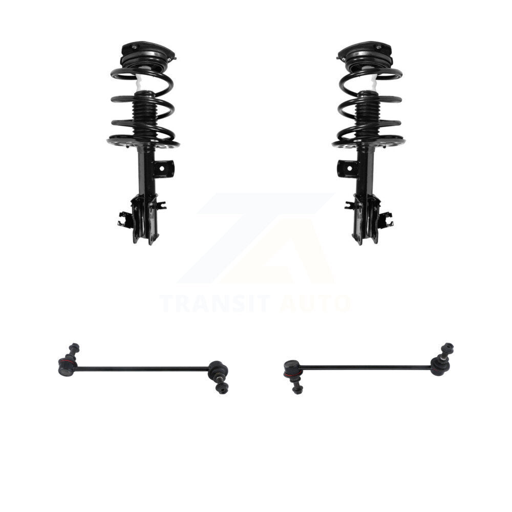 Transit Auto KSS-100606 Suspension Strut and Coil Spring Assembly for 2007-2012 Nissan Altima - Front