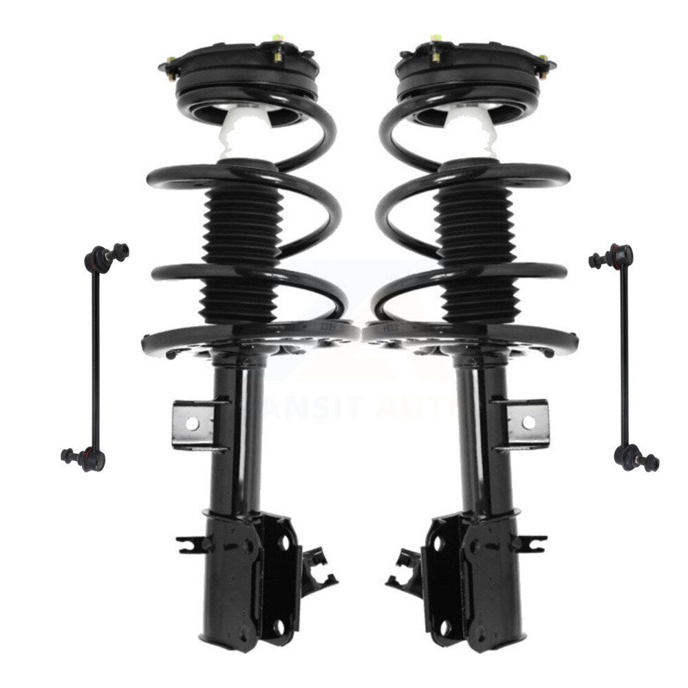 Transit Auto KSS-100611 Suspension Strut and Coil Spring Assembly for 2013-2018 Nissan Altima - Front