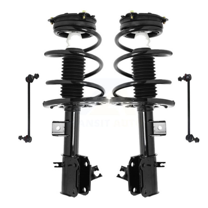 Transit Auto KSS-100611 Suspension Strut and Coil Spring Assembly for 2013-2018 Nissan Altima - Front