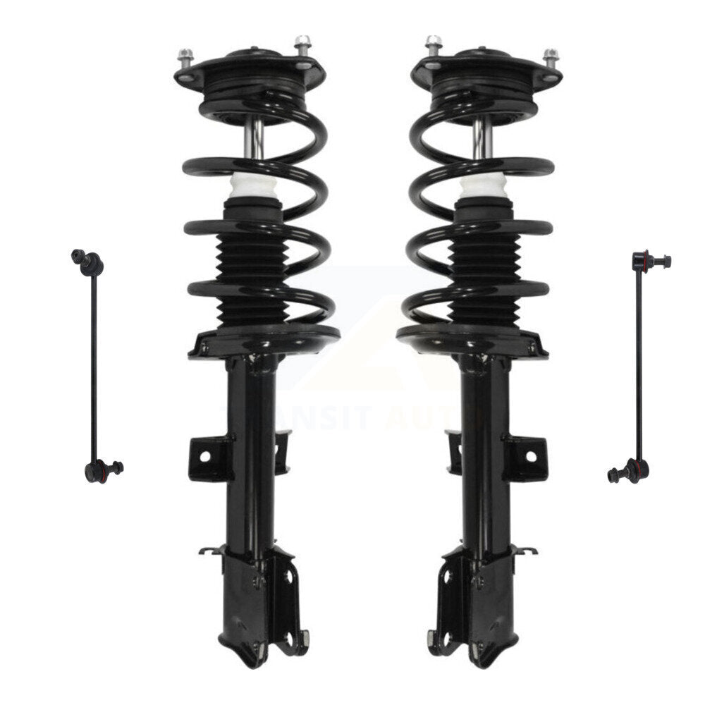 Transit Auto KSS-100615 Suspension Strut and Coil Spring Assembly for 2011-2013 Kia Sorento - Front