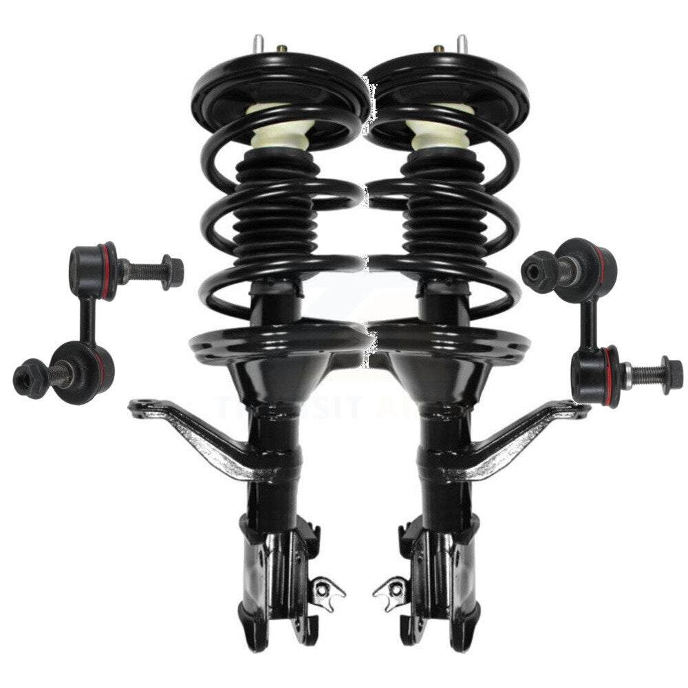 Transit Auto KSS-100616 Suspension Strut and Coil Spring Assembly for 2003-2011 Honda Element - Front