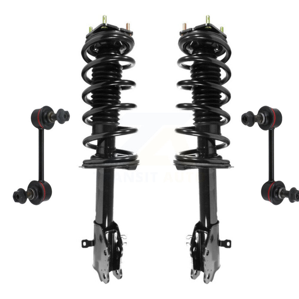 Transit Auto KSS-100618 Suspension Strut and Coil Spring Assembly for 2007-2012 Mazda CX-7 - Front