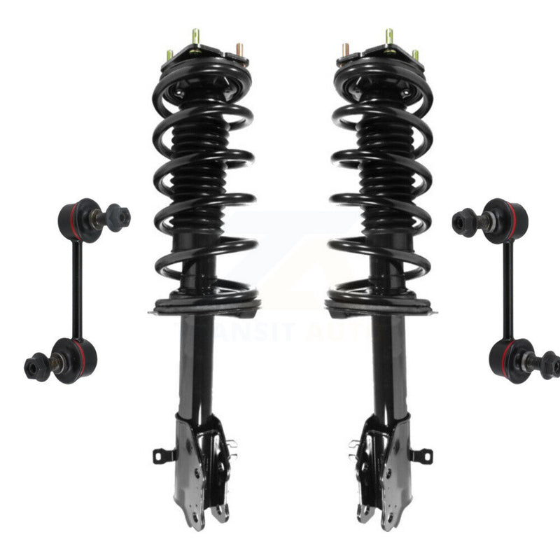 Transit Auto KSS-100618 Suspension Strut and Coil Spring Assembly for 2007-2012 Mazda CX-7 - Front