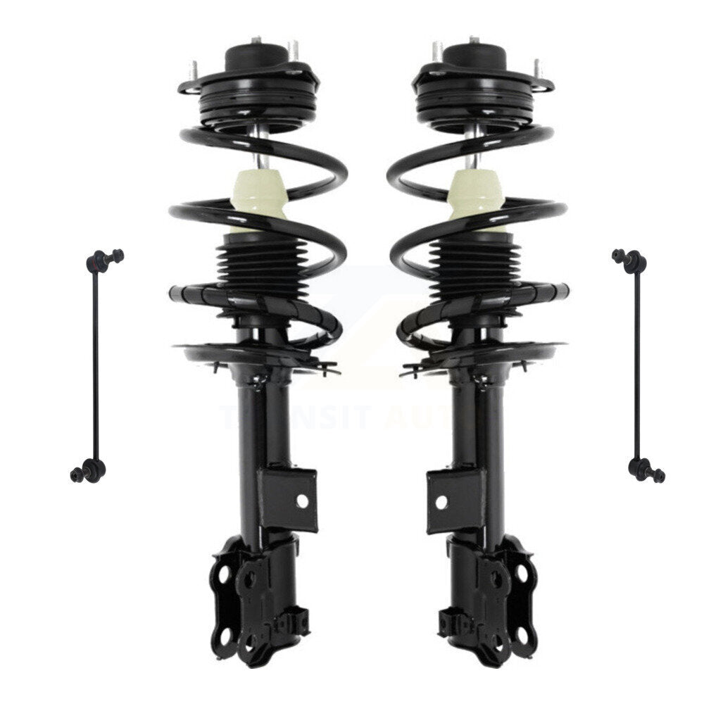 Transit Auto KSS-100641 Suspension Strut and Coil Spring Assembly for 2012 Kia Optima - Front