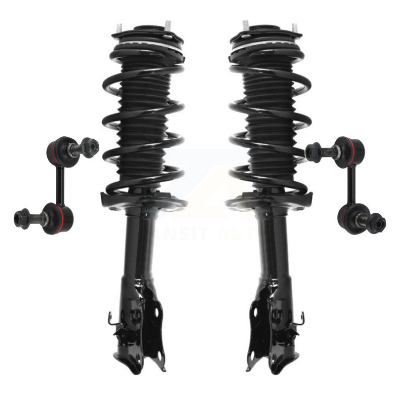 Transit Auto KSS-100642 Suspension Strut and Coil Spring Assembly for 2006-2011 Honda Civic - Front
