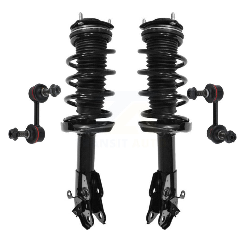 Transit Auto KSS-100643 Suspension Strut and Coil Spring Assembly for 2006-2011 Honda Civic, Acura CSX - Front