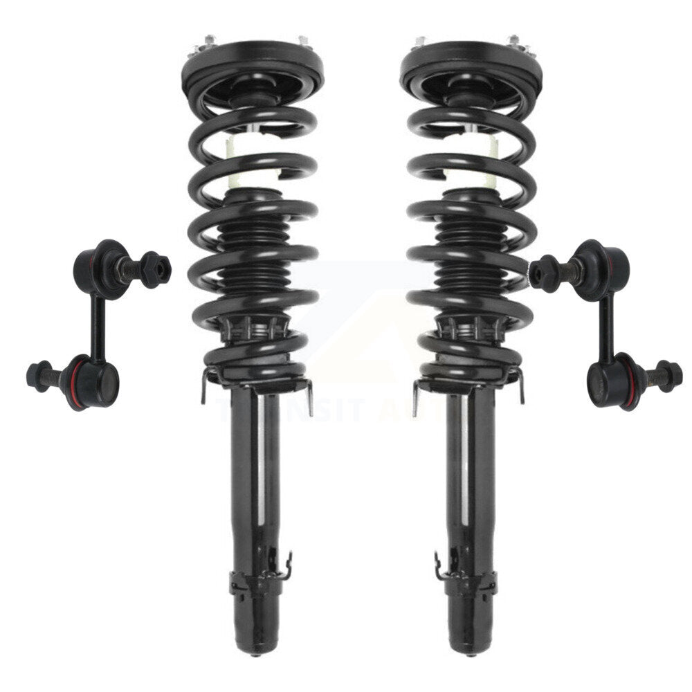 Transit Auto KSS-100646 Suspension Strut and Coil Spring Assembly for 2009-2014 Acura TL - Front
