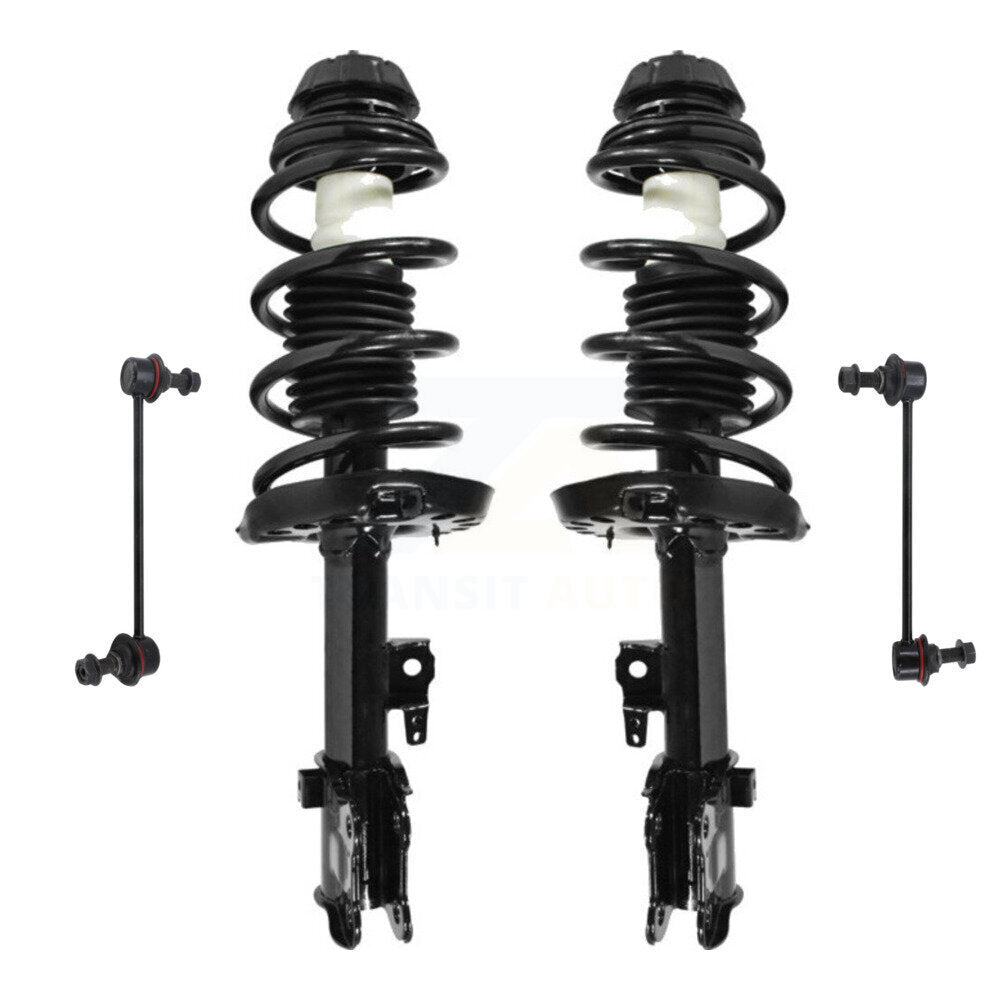 Transit Auto KSS-100653 Suspension Strut and Coil Spring Assembly for 2010-2013 Kia Soul - Front
